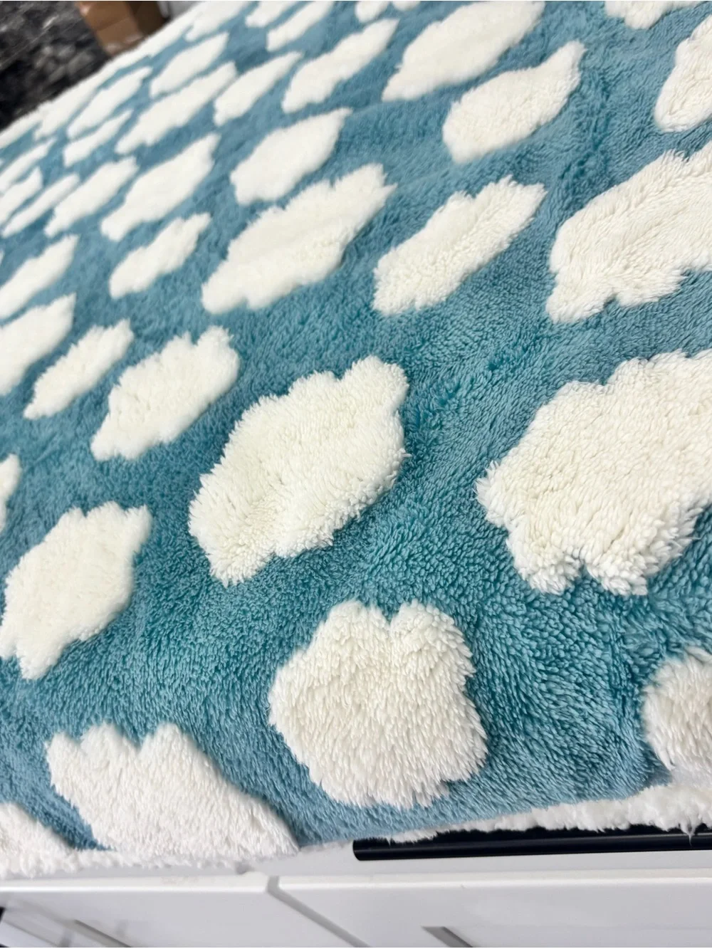 WATERPROOF BLUE CLOUDS PET BLANKET BEDSURE